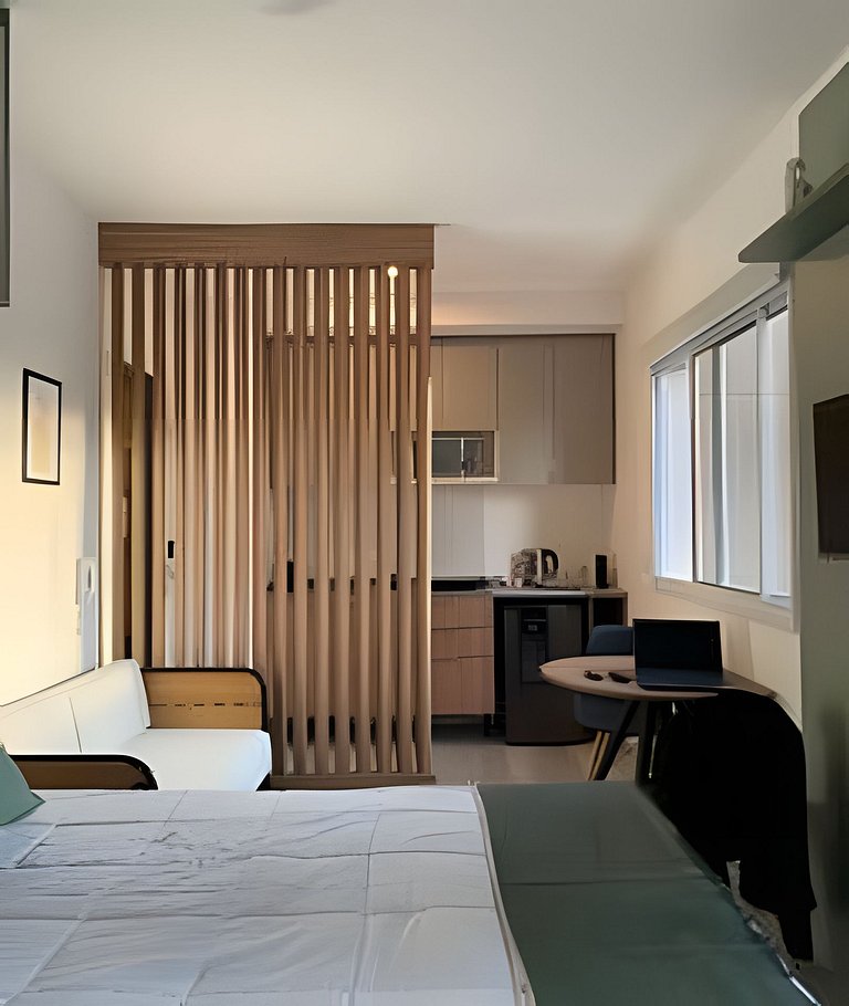 Studio mobiliado na Vila Olimpia